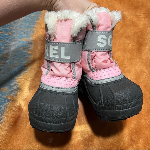 Sorel Snow Commnader Watetproof Insulatied Winter Snow Boots toddler size 5 - Picture 6 of 10